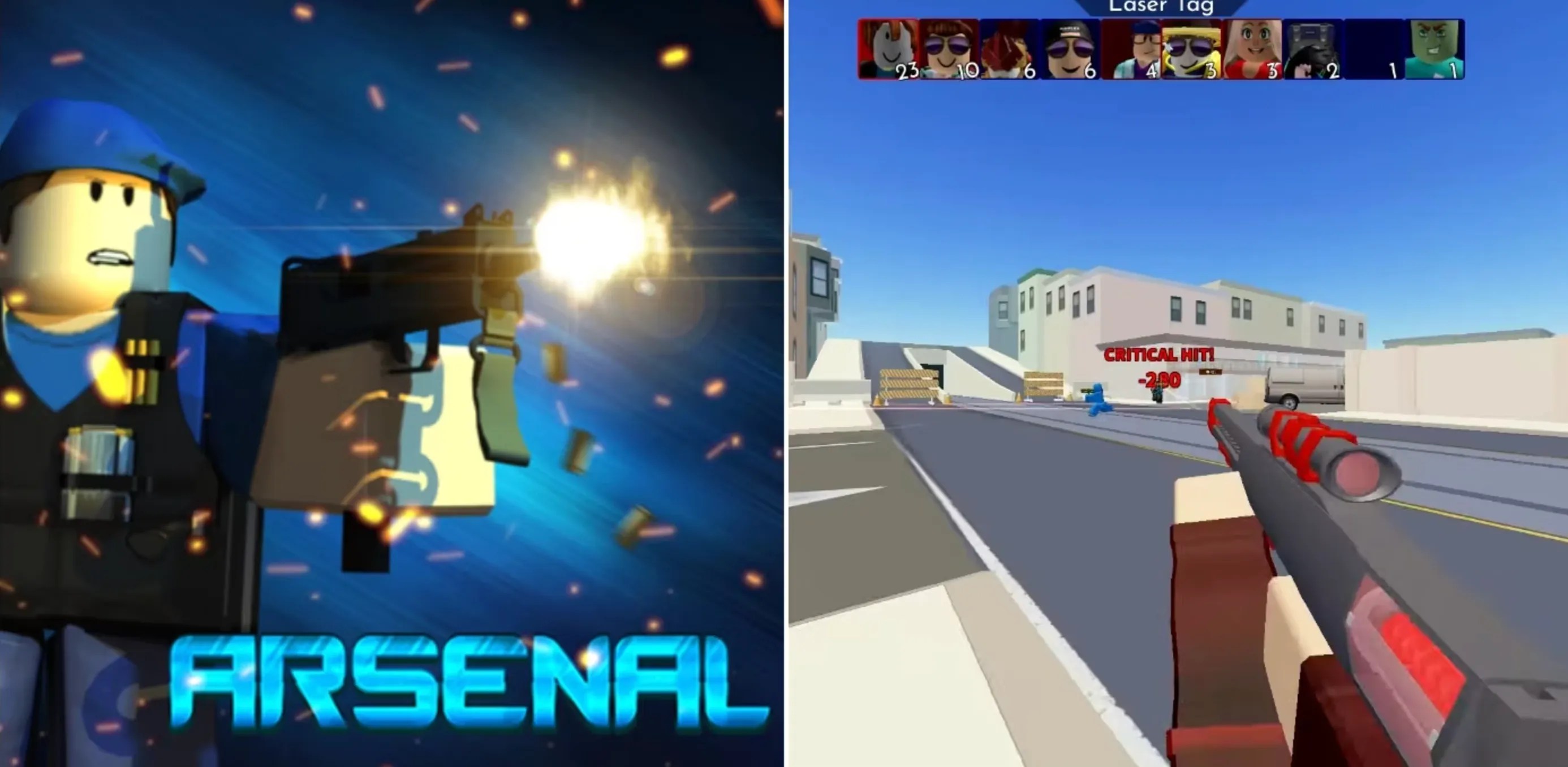 Roblox The 20 Best Shooting Games 1v9 Arsenal Roblox